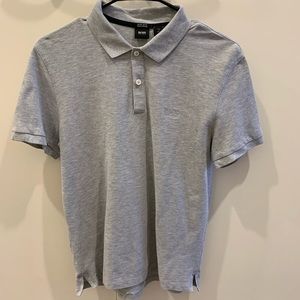 Hugo boss polo - reg fit, Gray, size s